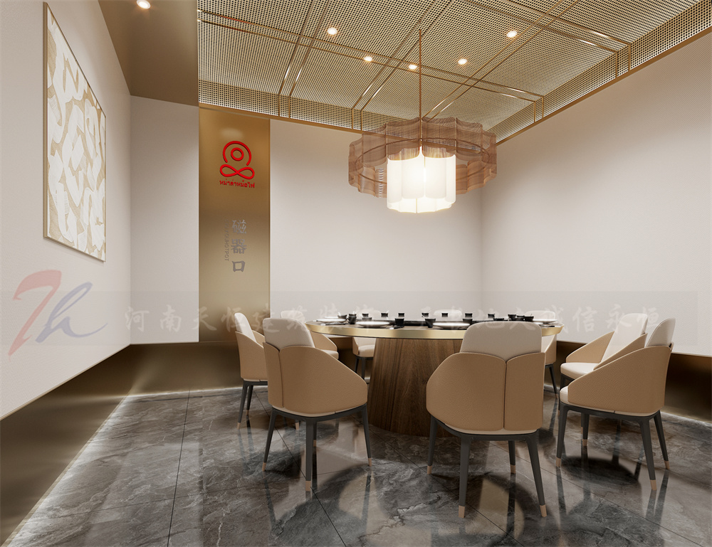 泰國磁器口重慶老火鍋店設計案例